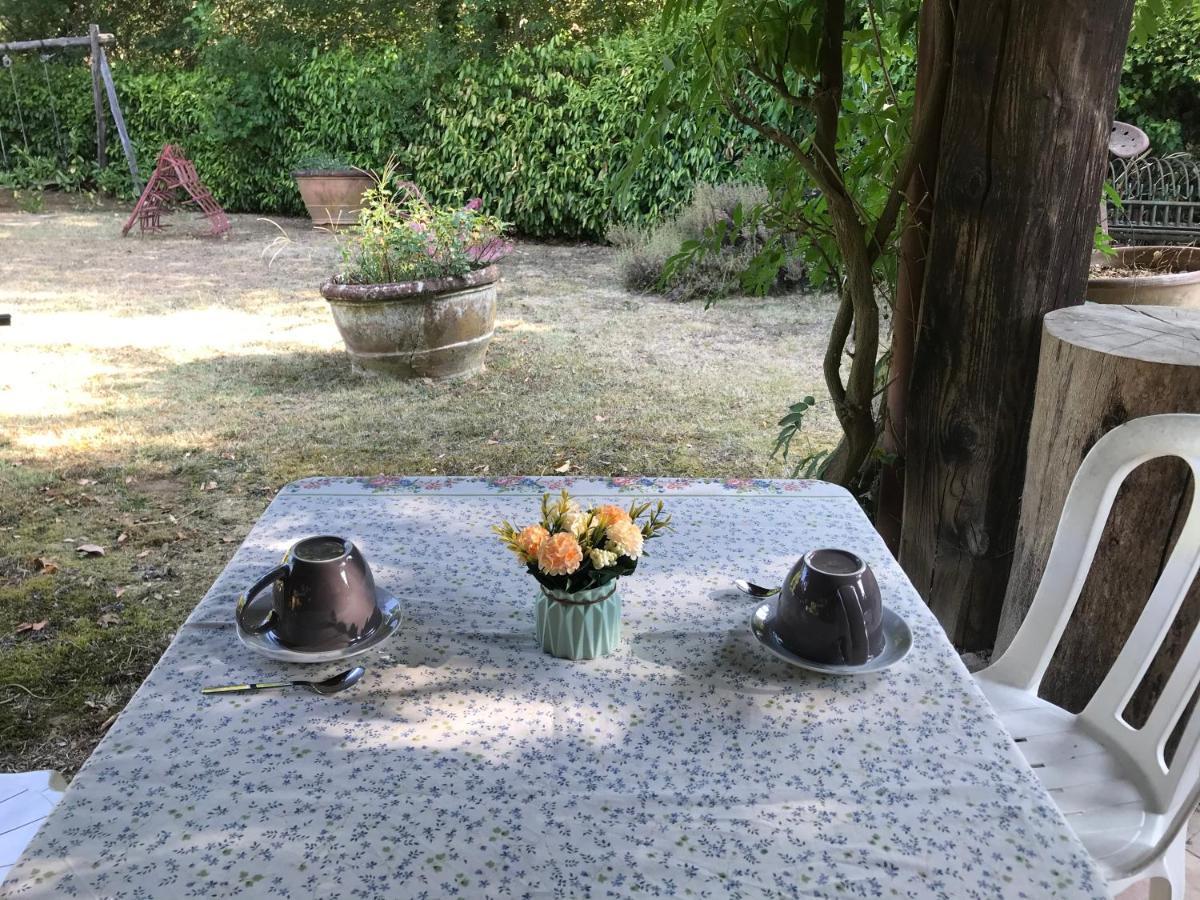 Agriturismo Podere I' Caldino Troghi Eksteriør billede